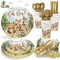 184pcs Woodland Animals Baby Shower Plates Set, Woodland Baby Shower Plates Napkins Cups Forks Tablecloth Banner Hanging Swirls Cupcake Toppers Balloons, 25 Guests